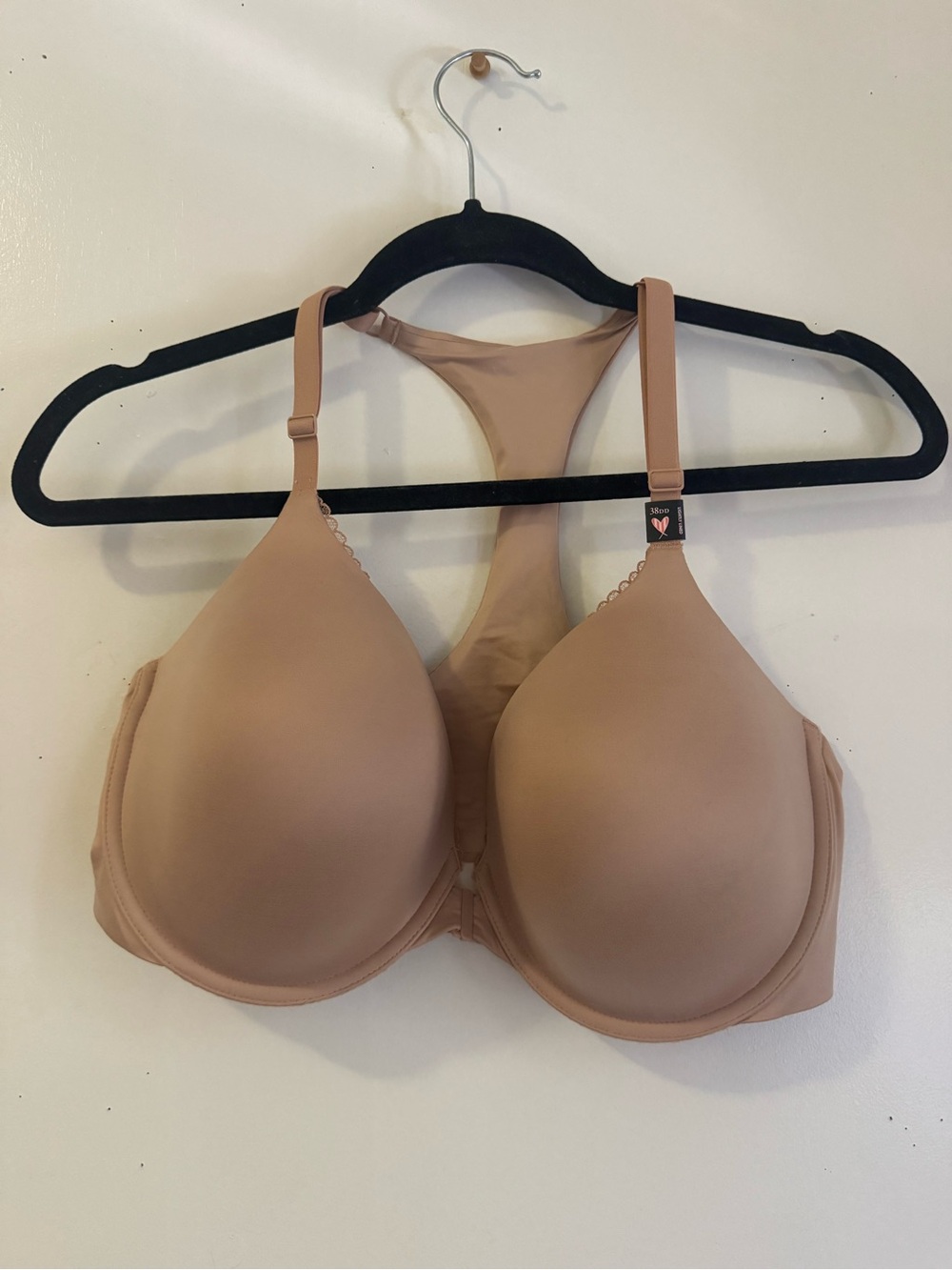Victoria's Secret Nude Racerback Molded T-Shirt Bra - Beige